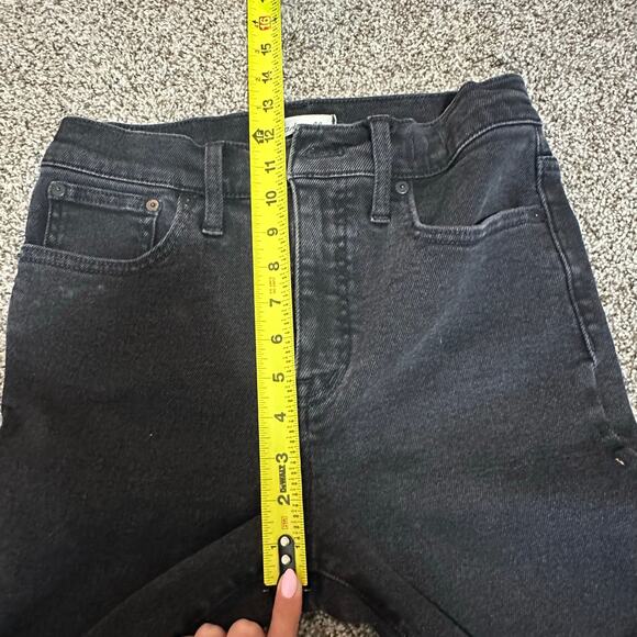 MADEWELL Women's Petite Cali Demi-Boot Jeans Raw-Hem Edition Size 27P - Picture 7 of 12